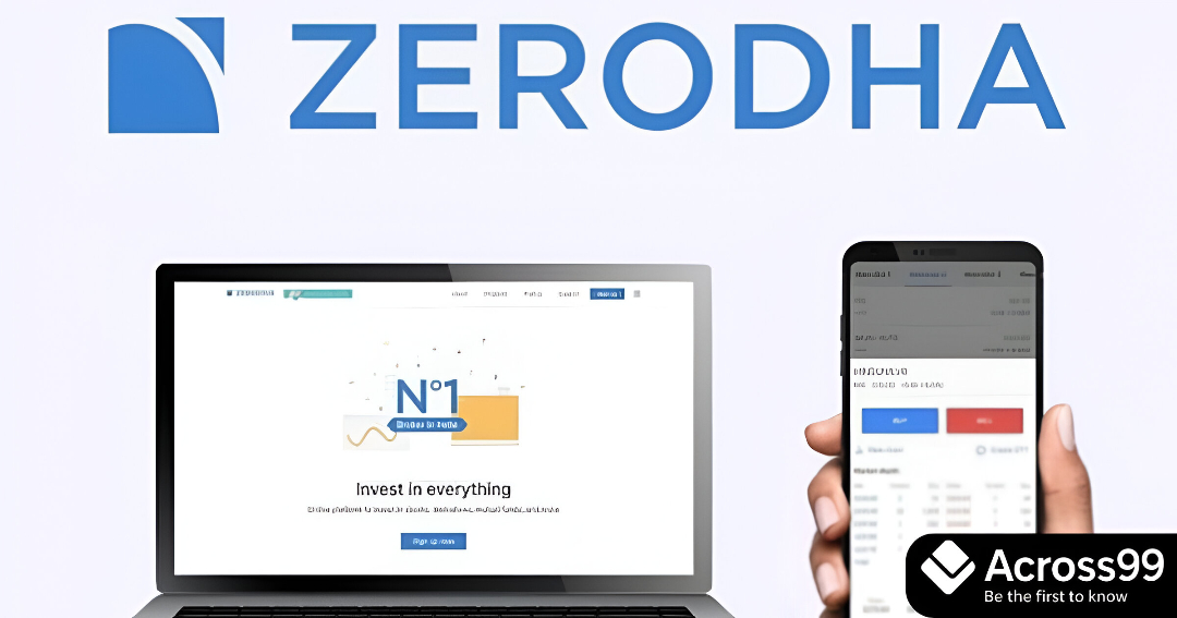Zerodha trading app not loading data due to technical issues.