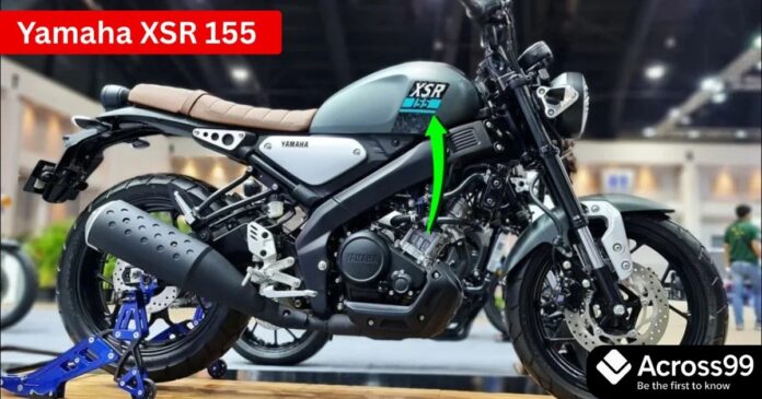 Yamaha XSR 155 2025 retro-style motorcycle with modern features