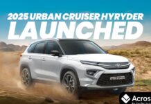 Toyota Urban Cruiser Hyryder Aero Edition 2025: लॉन्च, डिजाइन, फीचर्स और कीमत Toyota Hyryder Aero Edition 2025 front view in all-black design
