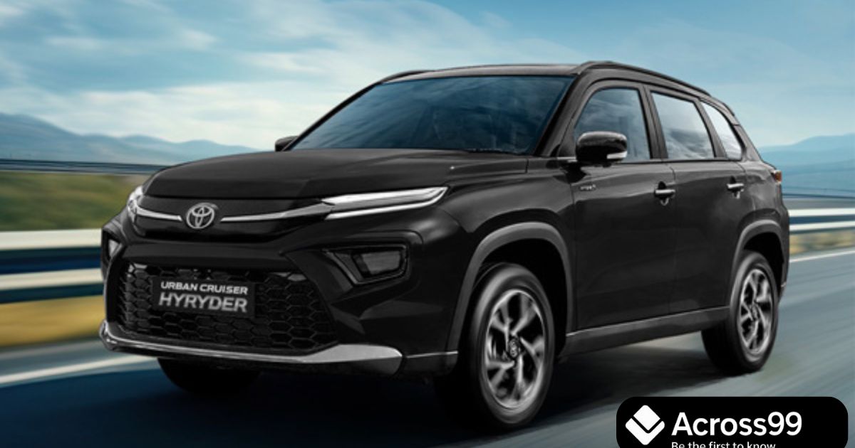 Interior of Toyota Urban Cruiser Hyryder Aero Edition 2025 with premium features