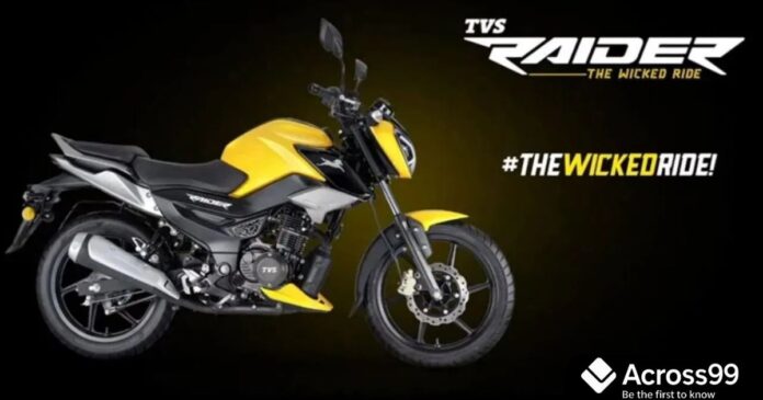 Your paragraph text - 2025-10-04T201027.977 TVS Raider 125 2025 front view with LED headlamp