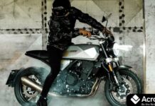 Brixton Crossfire 500 Storr भारत में लॉन्च के लिए तैयार – एडवेंचर बाइक सेगमेंट में मचाएगी धमाल Brixton Crossfire 500 Storr adventure bike front view on road