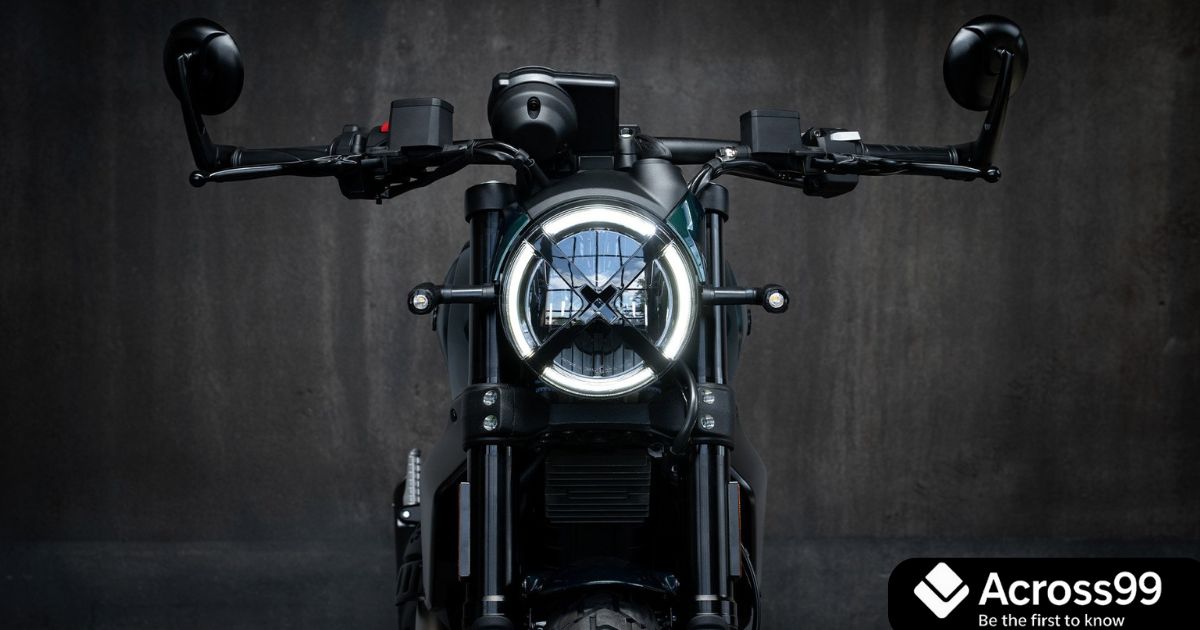 Ducati Scrambler Nightshift 2026 engine and exhaust close-up