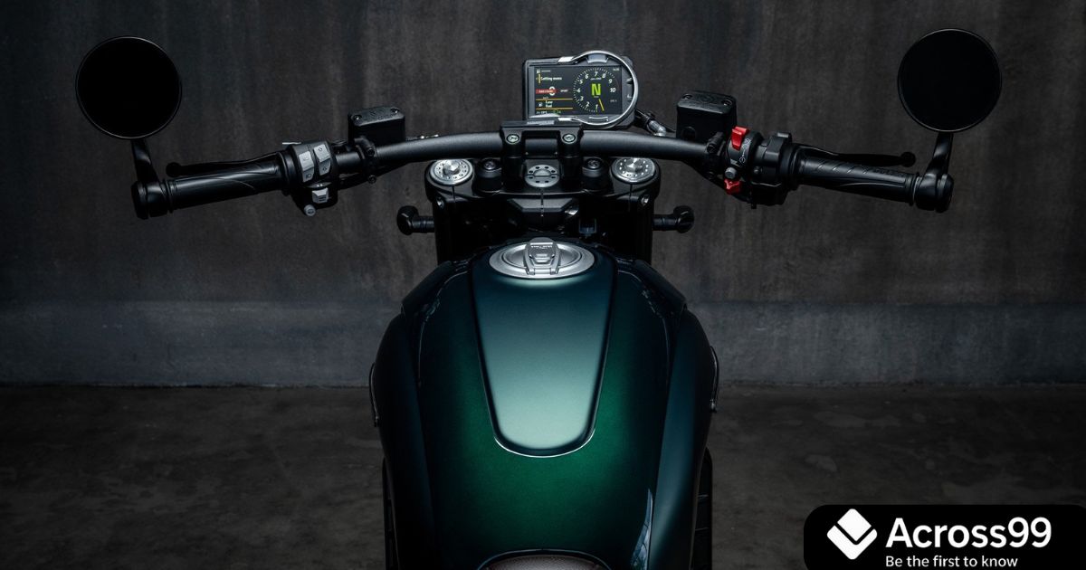 Ducati Scrambler Nightshift 2026 cafe racer seat and handlebars