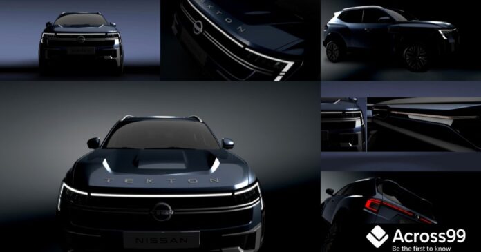 Nissan Tekton SUV 2026 front view in India