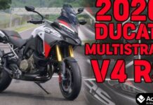 Ducati Multistrada V4 Rally 2026: भारत में लॉन्च, स्पेसिफिकेशन और फीचर्स Ducati Multistrada V4 Rally 2026 in Ducati Red color on road