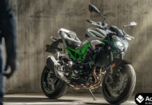 Kawasaki Z900 2025: नई स्टाइलिंग, पावर और फीचर्स के साथ भारत में लॉन्च Kawasaki Z900 2025 front view with aggressive streetfighter design