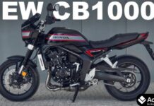 Honda CB1000F हुई लॉन्च – पुराना अंदाज़, नई पावर और एडवांस फीचर्स के साथ Honda CB1000F Neo-Retro Bike Front View