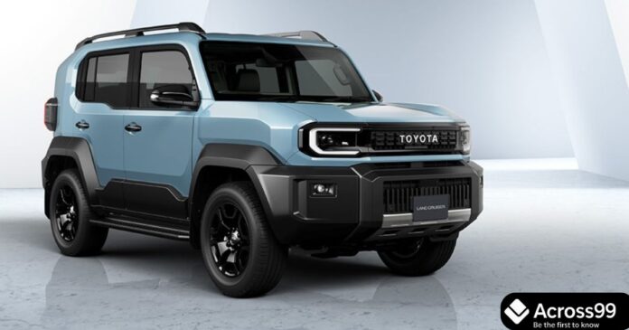 Your paragraph text - 2025-10-21T120231.254 Toyota Land Cruiser FJ 2025 Mini Fortuner front view on road