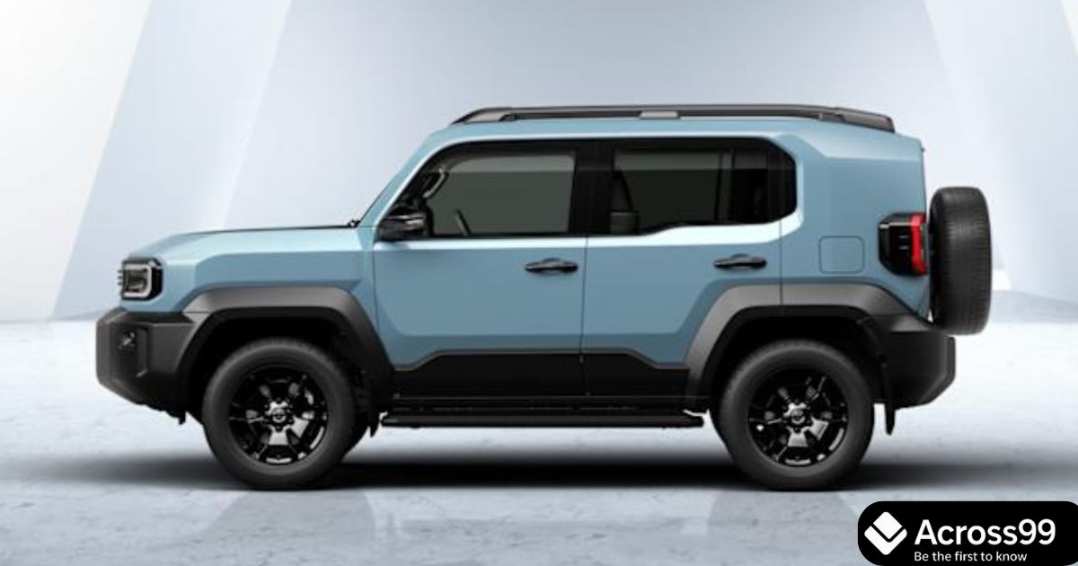 Toyota Land Cruiser FJ 2025 SUV side profile and design