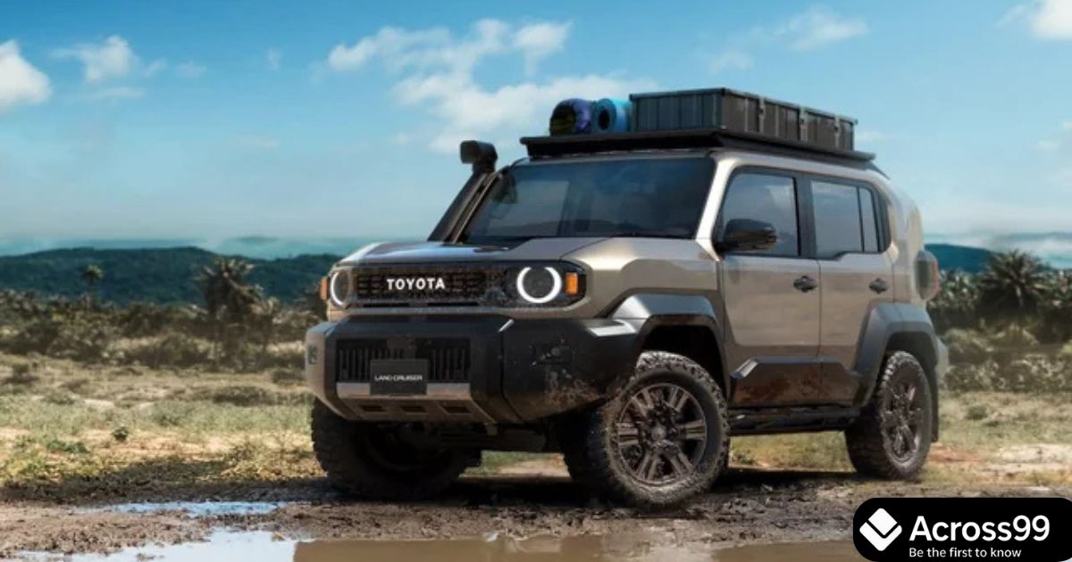 Toyota Land Cruiser FJ 2025 interior dashboard and seats