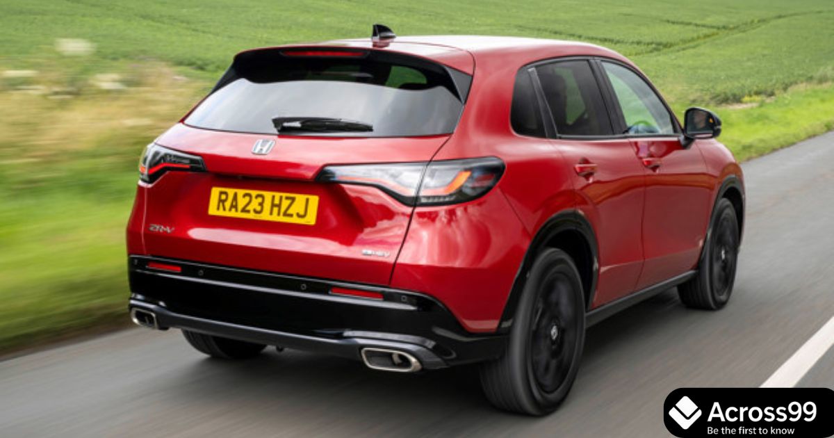 Honda ZR-V Hybrid 2025 side profile