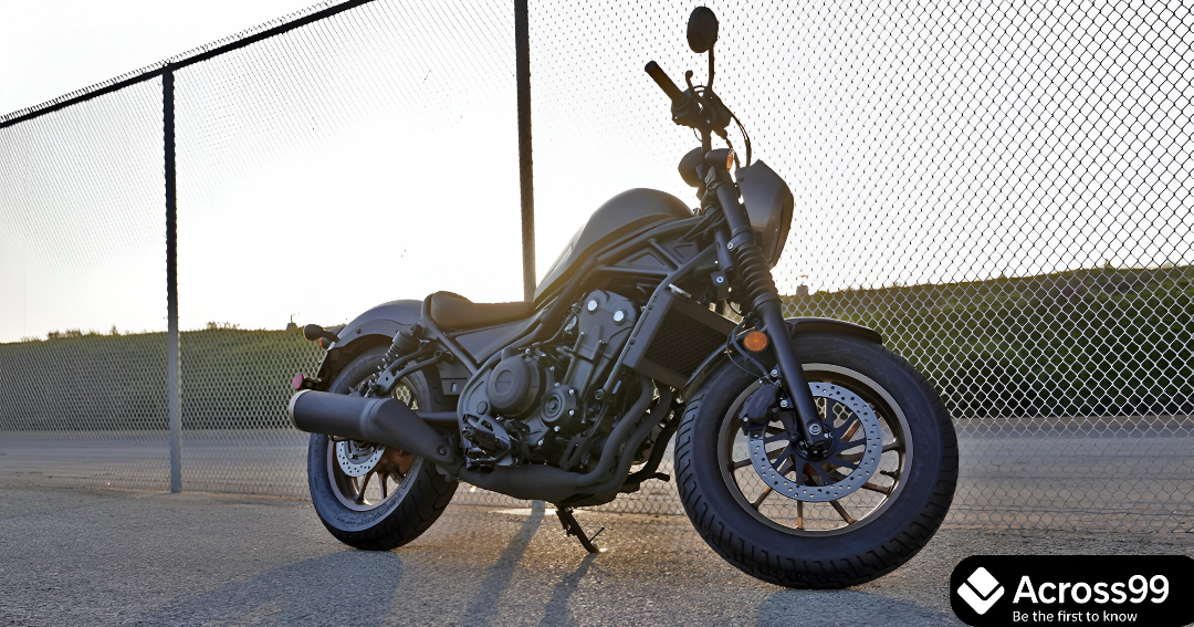 Honda Rebel 500 2026 engine and design close-up shot