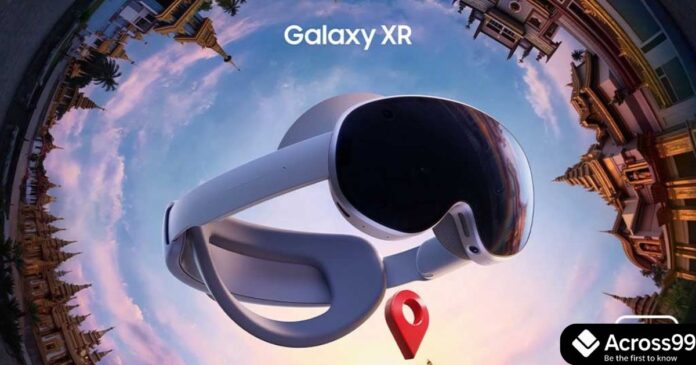 Samsung Galaxy XR Headset front view with sleek design