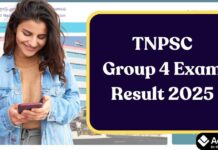 TNPSC Group 4 Result 2025: TNPSC की आधिकारिक वेबसाइट से रिजल्ट डाउनलोड करें TNPSC Group 4 Result 2025 official score and rank