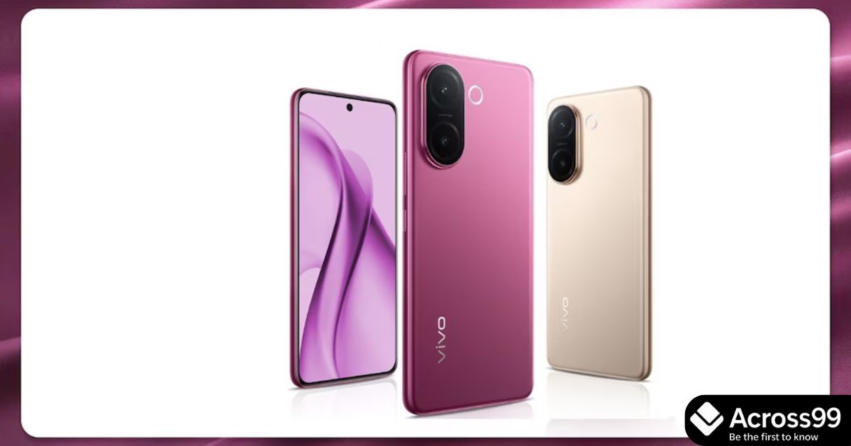 Vivo V60e 5G front and back design view