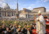 Vatican Palm Sunday 2026: Peace & Tribute to Pope Francis Pope Leo XIV leading Vatican Palm Sunday 2026 procession in St. Peter’s Square with worshippers holding palm branches